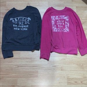 a&f girls sweaters